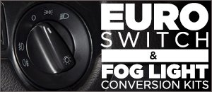 Euro Switch & Fog Light Conversion Kits for your VW MK4
