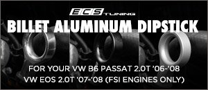 VW B6 Passat/EOS 2.0T ECS Billet Aluminum Dipstick