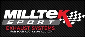 Audi C6 A6 4.2L Milltek Performance Exhaust System