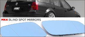 VW MK4 Jetta ECS Heated Blind Spot Mirrors