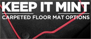 Carpeted Floor Mat Options for your VW MK4 R32