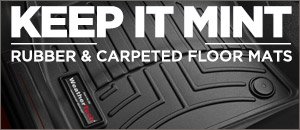 Rubber & Carpeted Floor Mat Options for your MK7