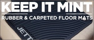 Rubber & Carpeted Floor Mat Options for your Sportwagen