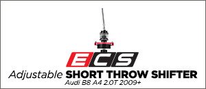 Audi B8 A4 ECS Adjustable Short Throw Shifter 