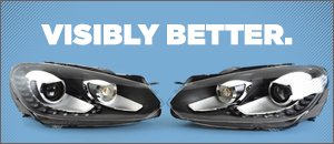VW MK6 GTI Headlight & Tail Light Options