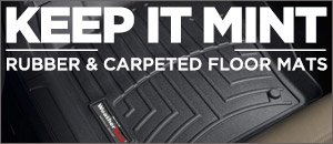 Rubber & Carpeted Floor Mat Options for your VW CC