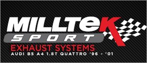 Milltek Exhaust Systems | Audi B5 A4 1.8T Quattro