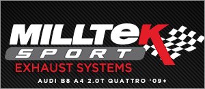 Milltek Exhaust Systems | Audi B8 A4 2.0T