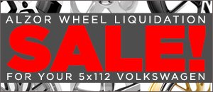Alzor Wheel Liquidation Sale For Your VW 5x112