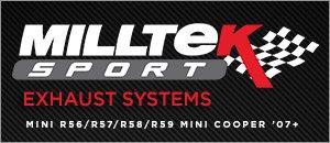 MINI R56/R57/R58/R59 MIlltek Exhaust Options