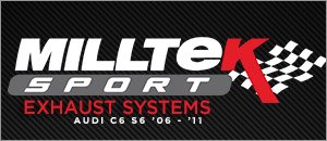 MIlltek Exhaust Options | Audi C6 S6