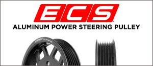 ECS Aluminum Power Steering Pulley | BMW E36 3 Series