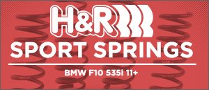 BMW F10 535i H&R Sport Spring Options