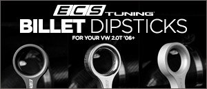 ECS Billet Engine Oil Dipsticks | VW 2.0T