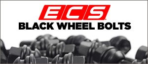 Porsche 997 ECS Black Wheel Bolts