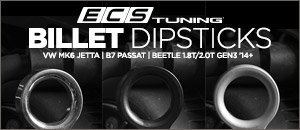 ECS Billet Engine Oil Dipsticks | VW Gen3 Engines