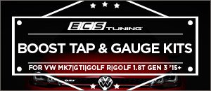 VW MK7 Golf/GTI/R New ECS Boost Tap & Gauge Kit