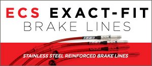 BMW E46 3 Series ECS Exact-Fit Brake Lines