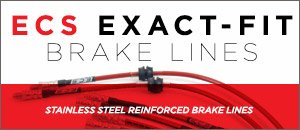 BMW E9x M3 ECS Exact-Fit Brake Lines