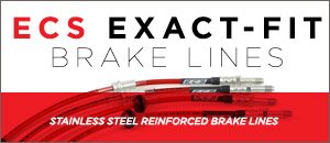 BMW E46 M3 ECS Exact-Fit Brake Lines