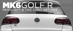 VW MK6 Golf R Headlights and Tail Lights