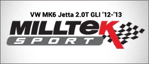 VW MK6 Jetta 2.0T GLI Milltek Sport Exhaust Options