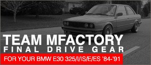 M Factory Final Drive Gear | BMW E30 325