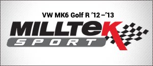 VW MK6 Golf R Milltek Sport Exhaust Options