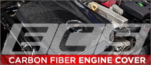 Audi B5 A4 1.8T ECS Carbon Fiber Engine Cover