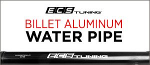 VW MK4 R32 ECS Billet Aluminum Water Pipe