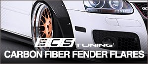 VW MK5 GTI ECS Tuning Carbon Fiber Fender Flares