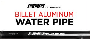 VW VR6 12v ECS Billet Aluminum Water Pipe