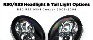 R50 R53 MINI Cooper Headlights & Tail Lights