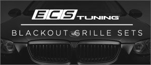 BMW E90 3 Series ECS Blackout Grilles