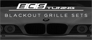 BMW E39 M5 ECS Blackout Grilles
