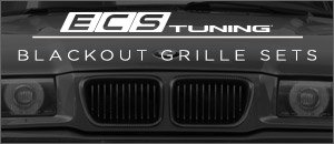 BMW E36 3 Series ECS Blackout Grilles