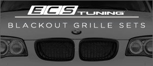 BMW E82/88 1 Series ECS Blackout Grilles