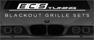 BMW E39 5 Series ECS Blackout Grilles