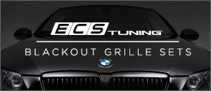 BMW E92/93 3 Series ECS Blackout Grilles
