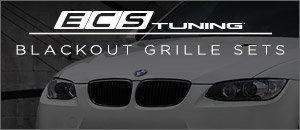 BMW E9X M3 ECS Blackout Grilles