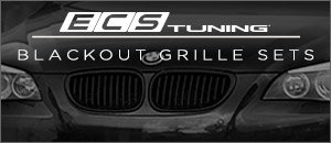BMW E60 M5 ECS Blackout Grilles