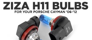 Porsche Cayman H11 Ziza Fog Lights