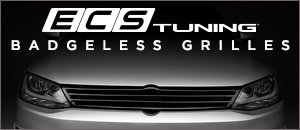 VW MK6 Jetta ECS Badgeless Grilles