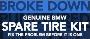Genuine BMW Spare Tire Kit