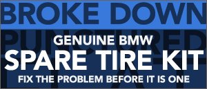 Genuine E8x BMW Spare Tire Kit