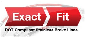 Porsche 944 S2 ECS Exact-Fit Brake Lines