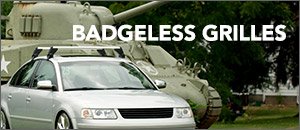 Badgeless Grilles - VW B5 Passat
