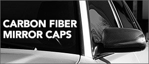 Audi B5 S4 ECS Carbon Fiber Mirror Caps