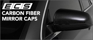 Audi B8 A4/S4 ECS Carbon Fiber Mirror Caps 