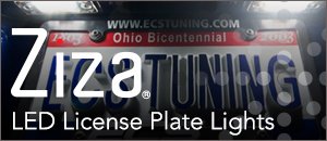Porsche Cayenne Ziza LED License Plate Lights
